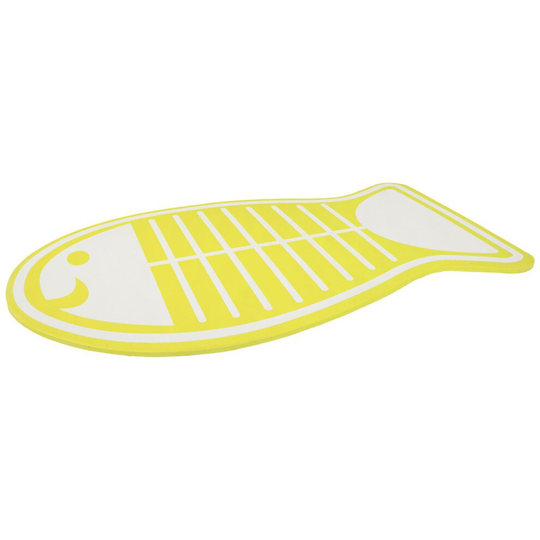 (Yellow) ASAB Playful Foam Cat Puppy Dog Pet Mat Placemat