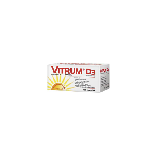 VITRUM D3 Natural vitamin D 120 capsules