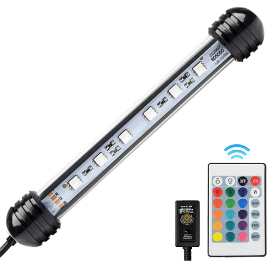Rgb led Lamp for Aquarium Waterproof and Submersible Tube Lamp led Lighting for Aquarium