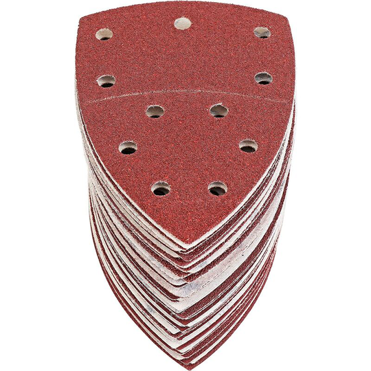 60 Triangle Sanding Sheets Triangular Sanding Paper Mouse Delta, 105 x 152 mm, Grit P40/60/80/120/180/240
