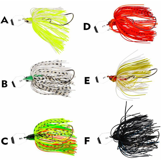 Artificial Bait Set Fishing Jigs Artificial Bait Fishing Lure Fish Hook 15g 6pcs