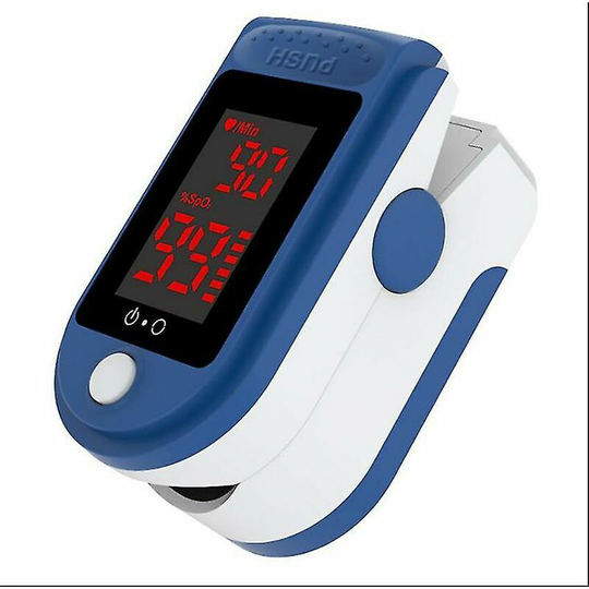 Pulse Oximeter Spo2 Heart Rate Spo2 Monitor, Blue White