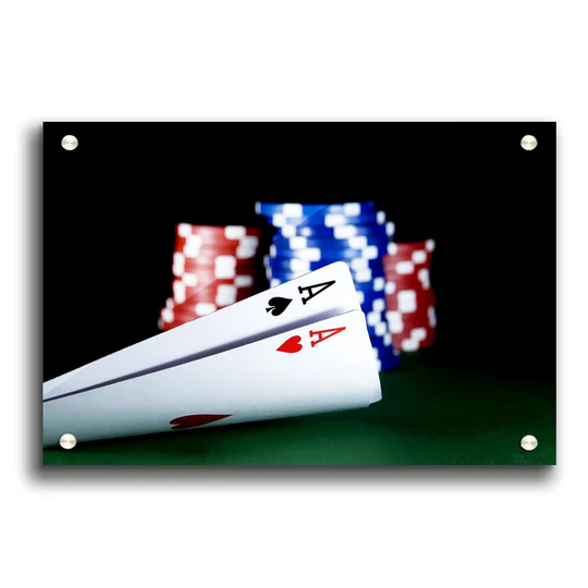The Nuts in Poker - Unframed Photograph Print on Paper
