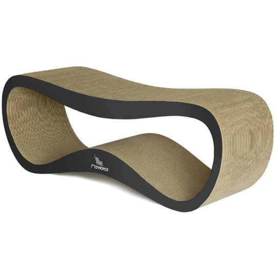 Mykotty - Cat Scratcher lui 75x25x25 cm Black 3083 Black