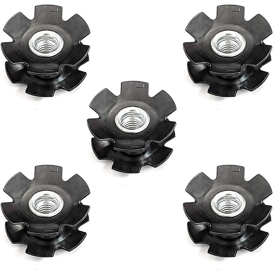5pcs/Bag Star Nut mtb Road Bike Headset for Fork 1-1/8'(28.6mm)