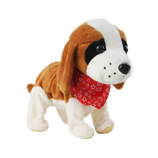deAO Interactive Electronic Pet Dog Toy with Barking Commands and Sound control Great for Children
