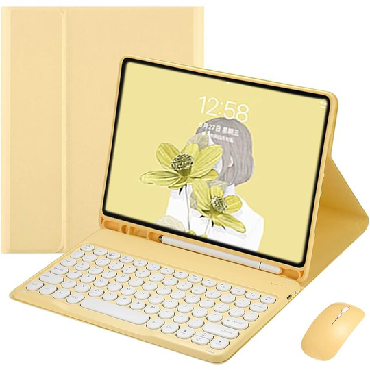 Retro Round Key Caps Cute Candy Colors Detachable Keyboard Cover