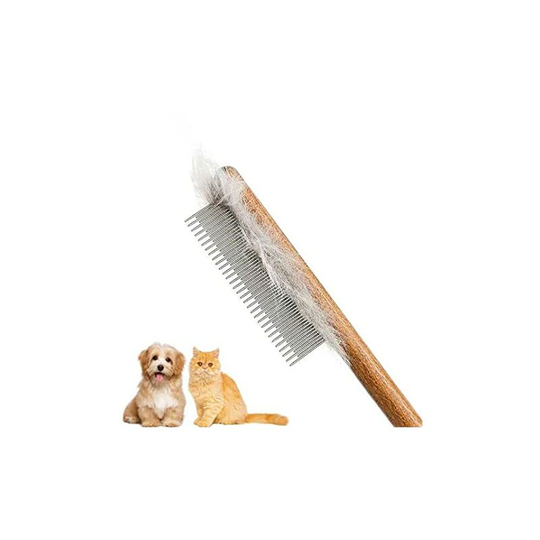 Cat comb,dog comb,Solid Wood Pet Comb Grooming Tool for Cats,Dogs and rabbits