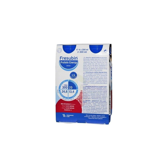 Fresubin Protein Energy Strawberry ( 4 x 200ml) - 4x200ml