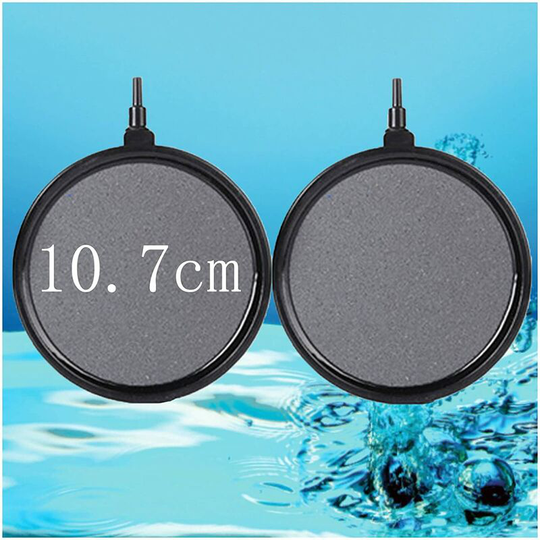 Aquarium Air Bubbler for Pond: Fish Air Tank Bubble Bubble Bubble Diffuser Pump Ball Stone Stone Decoration Accessories 10.7cm 2pcs