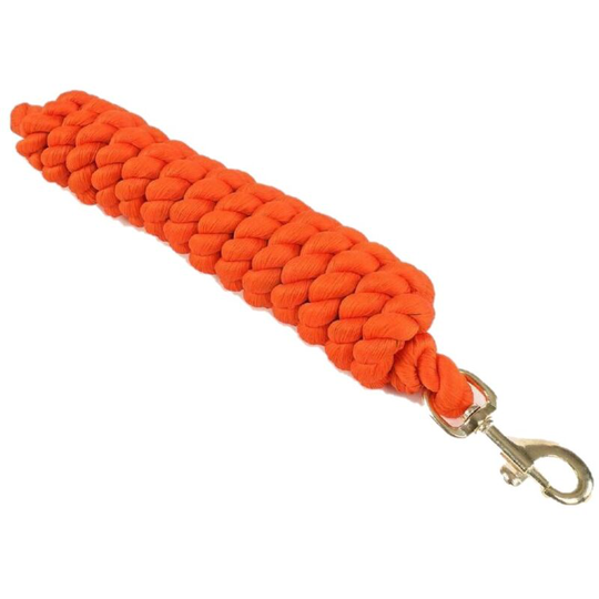 Extra Long Horse Lead Rope (One Size) (Orange) - Orange - Shires