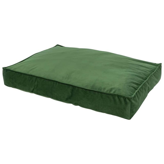 Dog Lounge Velvet 120x90x15 cm Green Madison Green