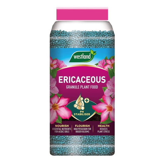 Westland Ericaceous Granular Plant Food 900g Soil PH Stabiliser