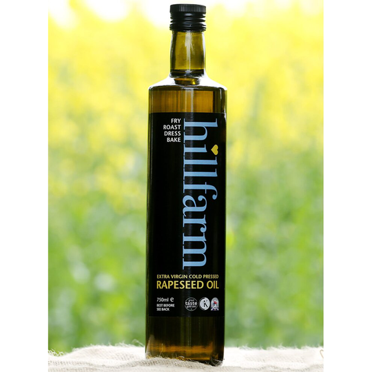 Hillfarm Cold Pressed Extra Virgin Rapeseed Oil - 1x750ml