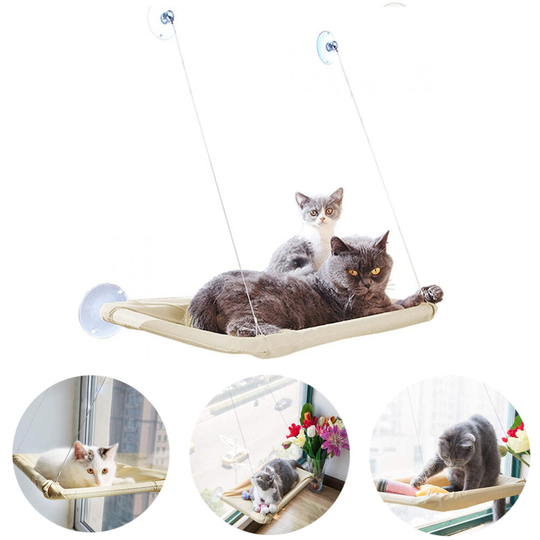 Cat Bed Window, Cat Window Hammock Window Perches, Safety Cat Shelves