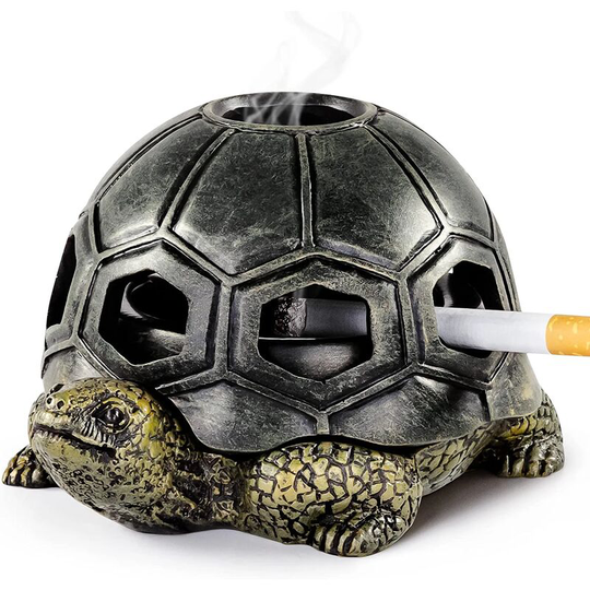 creative turtle ashtray craft decoration