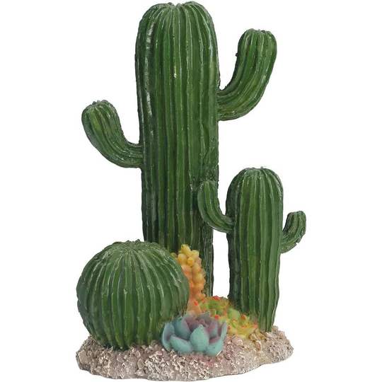 Monly - bizofft Aquarium Cactus Decoration, Resin Decorative Desert Cactus, Practical Aquarium Stall