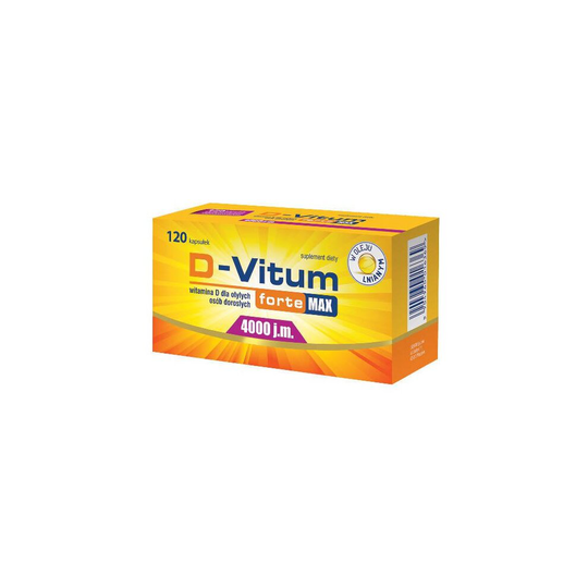D-Vitum Forte Max 4000 IU, 120 capsules support immune system