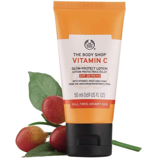 THE BODY SHOP Vitamin C 2 IN 1 Glow Protect Lotion SPF30 50ml