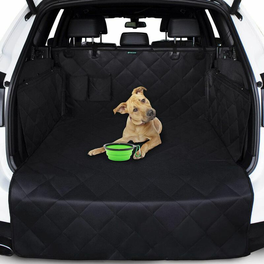 Briday - Dog Car Boot Cover - Trunk Protector and Bumper - Strong Dog Car Cover with Bumper Flap - Waterproof and Anti-Slip - Universal 4x4 Estate suv
