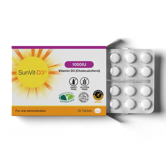 Vitamin D3 1,000IU 28 Tablets - Informed Sports Tested