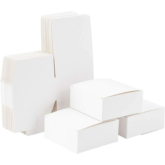 30pcs Soap box soap box box homemade box packing boxes for soap making supplies treat boxes packing boxes gift, 9x9x4cm