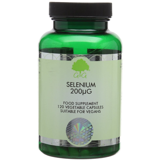 G&G Vitamins 200 μg Selenium Capsules