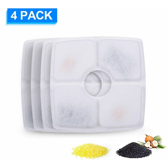 Cat Water Fountain Filters Replacement Filters for Cat Water Fountain 4PCS