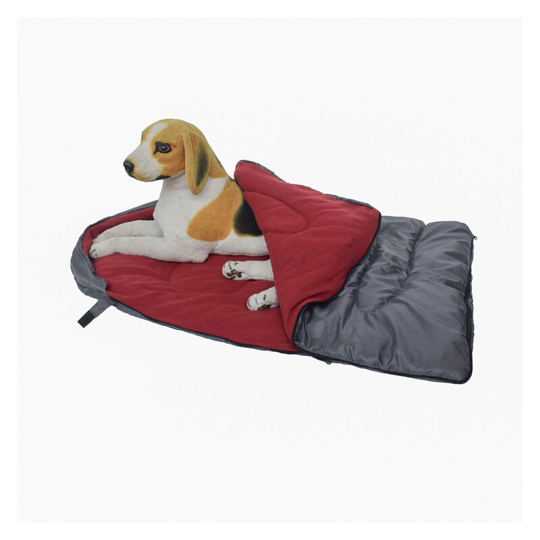 Litzee - Dog Sleeping Bag Portable Pet Bed Waterproof Warm Packable Dog Beds with Storage Bag for Indoor Outdoor Car Travel Camping Hiking