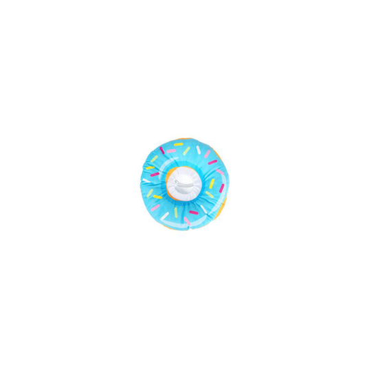 Cat Cone Collar Recovery Collar Pet Kitten Soft Protective Neck Collar After Surgery(S, Blue Donut)