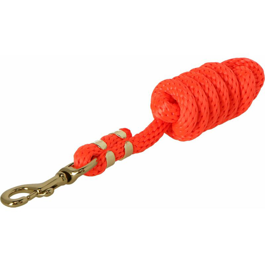 Topaz Horse Lead Rope (1.8m) (Orange) - Orange - Shires