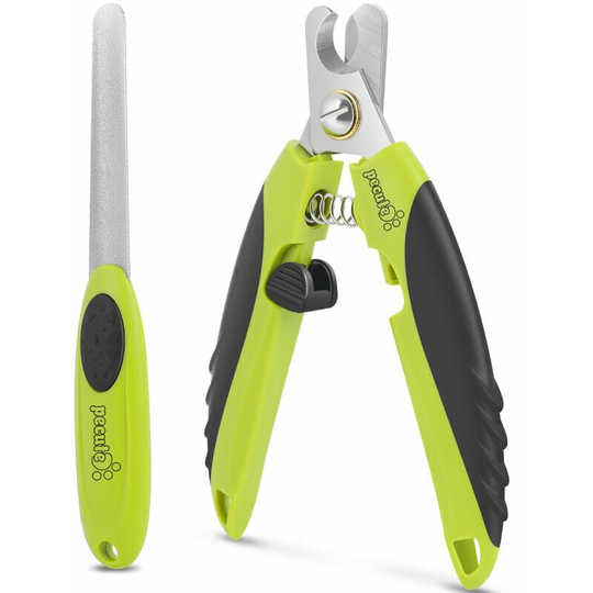 Professional Dog and Cat Nail Clipper, Nail Clipper Cutter with Nail File for Dog, Cat, Bird and Any Claw Size