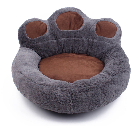 Asupermall - Soft Pet Sofa Comfortable Pet Bed Mat Dog and Cats Sleeping Bed Pet Supplies Washable Pets Nest,model:Dark gray l - model:Dark gray l