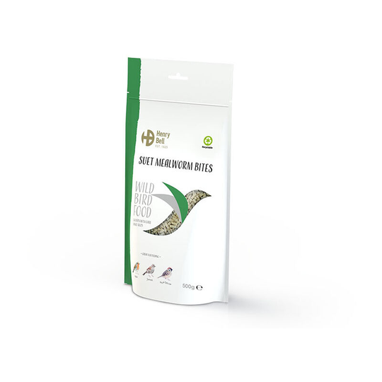 Suet Bites Mealworm 500g H020005 - Henry Bell