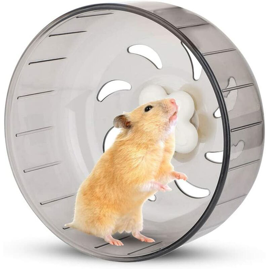 Hamster Racing Wheel, 13cm Hamster Wheel Small Pet Hamster Exercise Wheel Plastic Racing Toy