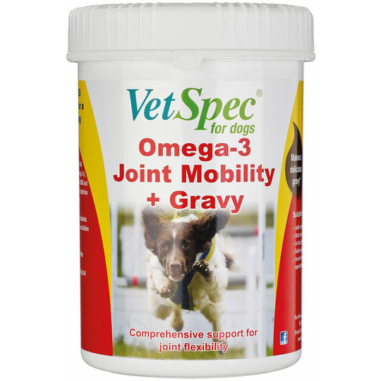 Vetspec Omega-3 Joint Mobility + Gravy - 500 Gm - VSOMEGAJM500