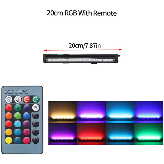 Aquarium led Bubble Lamp Remote Control, Aquarium led Bubble Lamp Color Changing led Diving Light Aquarium Light (SZD-A20RM)