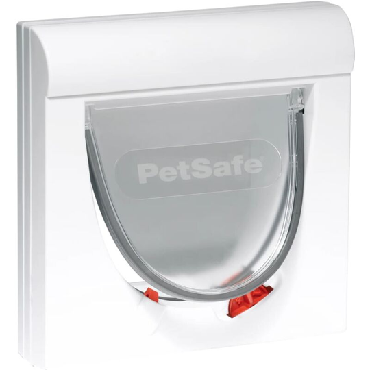 Magnetic 4-Way Cat Flap Classic 932 White 5032 Petsafe White