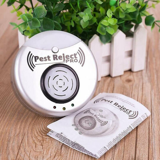 Pest Reject Pro Ultrasonic Electromagnetic Wave Mosquito Repeller for Insects and Mice