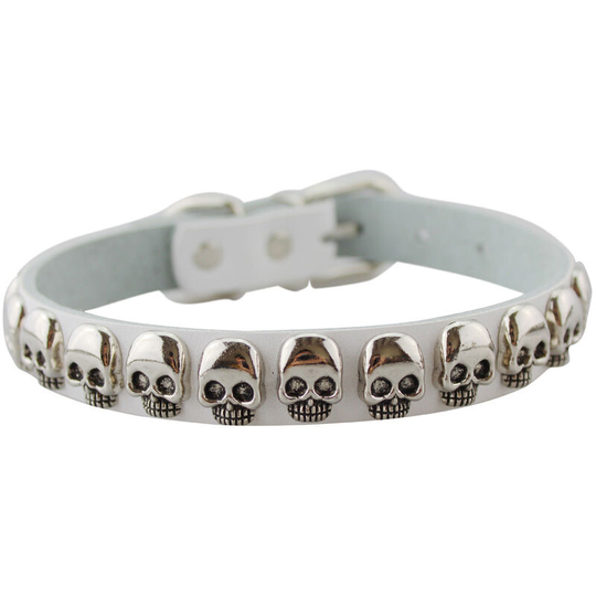 Pet Dog Pu Leather Collar Strap