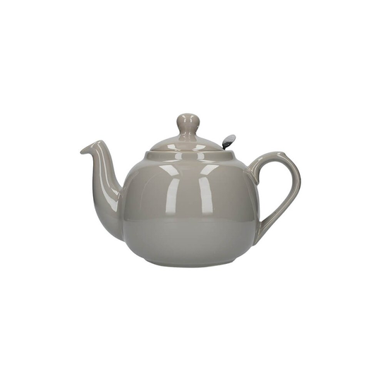 London Pottery Farmhouse 6 Cup Teapot Grey