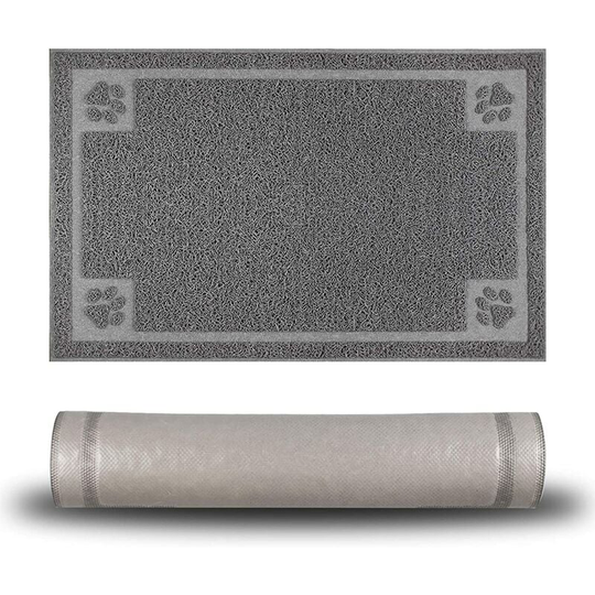 Pet Feeding Mat for Dogs and Cats Flexible and Waterproof Dog Bowl Mat for Food and Water, Easy to Clean Dog Food Mat with Non Slip Backing