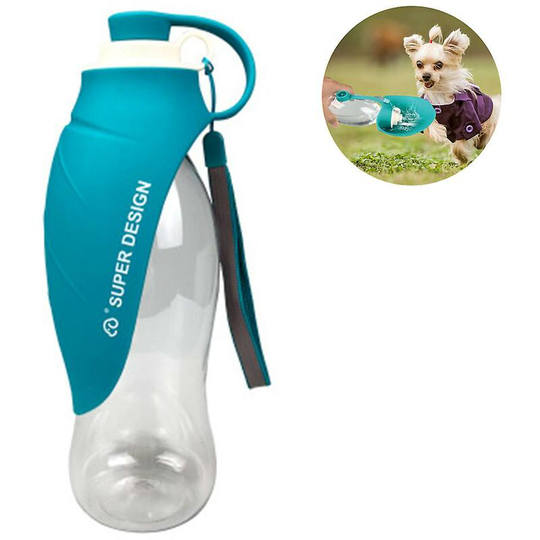 Dog Water Bottle For Walking, Pet Water Dispenser Feeder Container