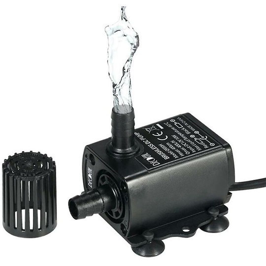 Joorrt - 12v 400l/h ultra quiet brushless solar motor cold water circulation pump