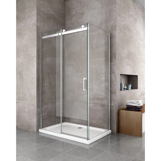 Graeson Rectangular Shower Enclosure with Tray - 1900 x 1800 mm