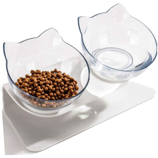 Double cat bowls