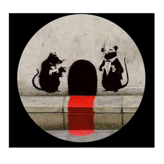 Red Carpet Rats Graphic Art