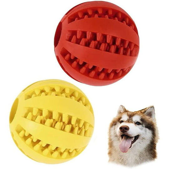 Dog Toy Ball,Nontoxic Bite Resistant Teething Toys Balls for Small/Medium/ Large Dog and Puppy Cat,