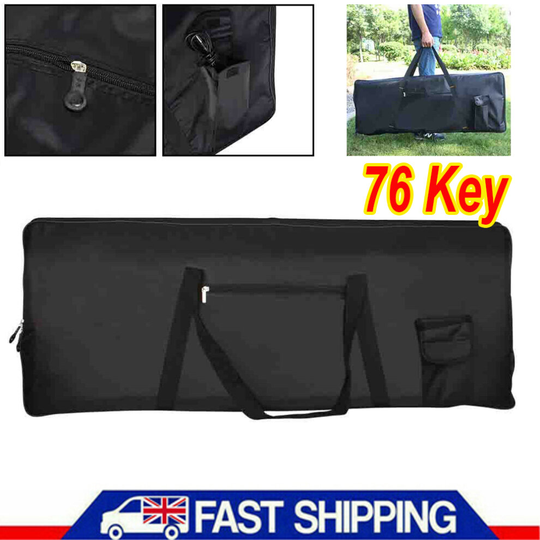76-Key Keyboard Carry Bag Electronic Piano Case Gig Bag