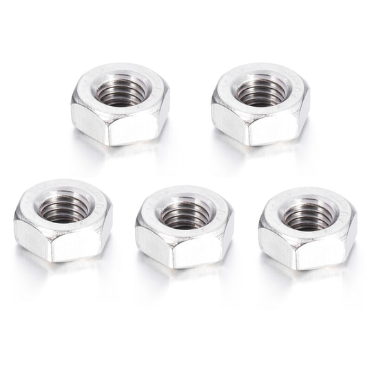 304 A2 DIN934 Stainless Steel Marine Grade Full Nuts Hex Nut M3, M-10 - M-10